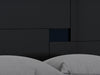 60'' X 80''  X 43'' 4pc Queen Modern Black High Gloss Bedroom Set