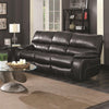 Wooden Motion Sofa With DropDown Table, Black