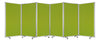 71" X 106" X 1" Metal and Fabric  Olive Screen