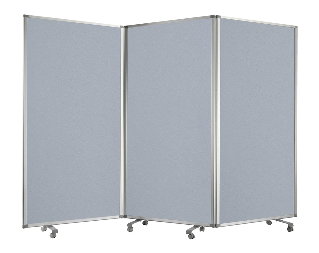 71" X 106" X 1" Metal and Fabric  Heather Screen