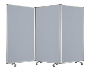 71" X 106" X 1" Metal and Fabric  Heather Screen