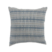 Contemporary Style Simple Traditionally Designed Set of 2 Throw Pillows, Blue