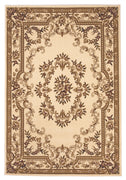 7'7" x 10'10" Polypropelene Ivory Area Rug