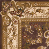 7'7" x 10'10" Polypropelene Plum-Ivory Area Rug