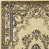 7'7" x 10'10" Polypropelene Ivory-Blue Area Rug