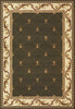 7'7" x 10'10" Polypropelene Green Area Rug