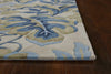 5' x 7'6" Polyester Ivory Area Rug