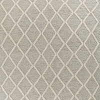 5' x 7' Wool Grey Area Rug