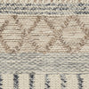 5' x 7' Polyester Greige Area Rug