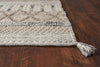 5' x 7' Polyester Greige Area Rug