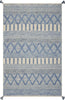 5' x 7' Polyester Denim Area Rug