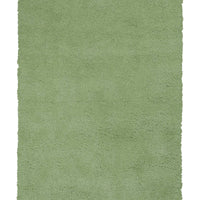 7'6" X 9'6" Polyester Spearmint Green Area Rug