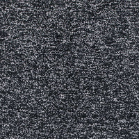 7'6" X 9'6" Polyester Black Heather Area Rug