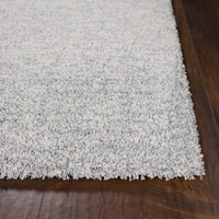 7' x 9' Polyester Slate Heather Area Rug