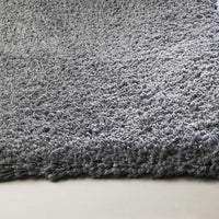 7'6" X 9'6" Polyester Grey Area Rug