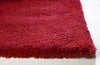 7'6" X 9'6" Polyester Red Area Rug