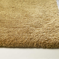 7'6" X 9'6" Polyester Gold Area Rug