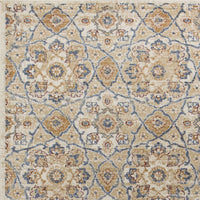 7'7" x 10'10" Polypropelene Ivory Area Rug