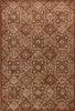 7'7" x 10'10" Polypropelene Rust Area Rug