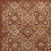 7'7" x 10'10" Polypropelene Rust Area Rug