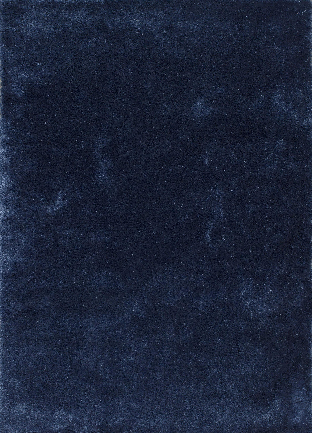 7'6" x 9'6" UV-treated Polyester Blue Area Rug