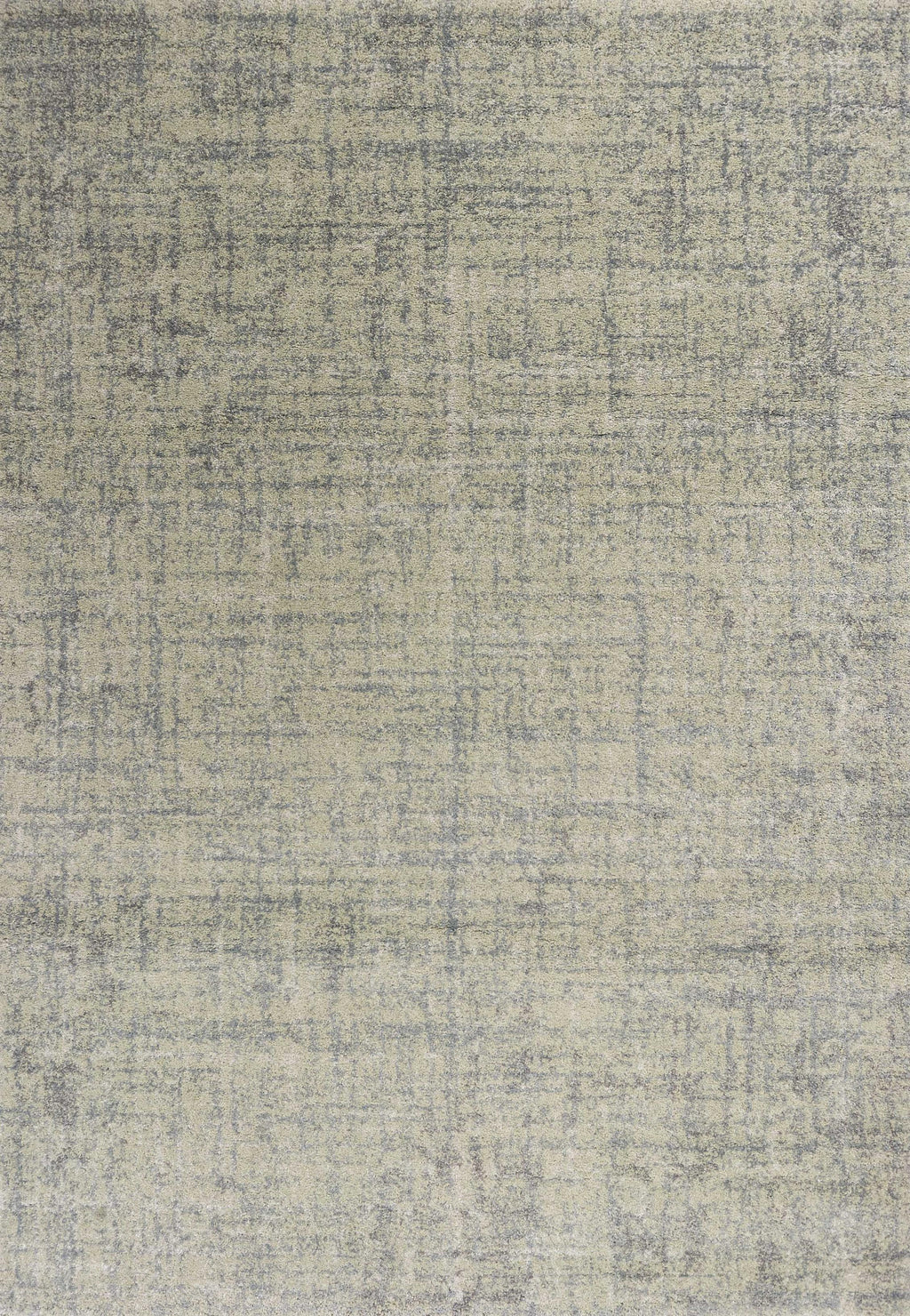 7'10"X 10'10" Polypropelene Green-Blue Area Rug