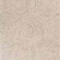 8' x 10' Wool Ivory Area Rug