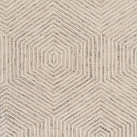 8' x 10' Wool Ivory Area Rug