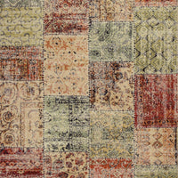 7'10" x 11'2" Polypropelene Multicolor Area Rug