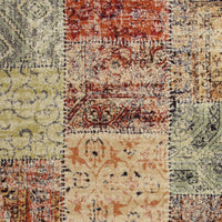 7'10" x 11'2" Polypropelene Multicolor Area Rug