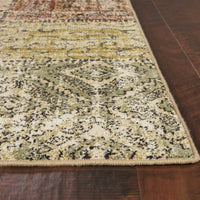 7'10" x 11'2" Polypropelene Multicolor Area Rug