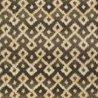 7'10" x 11'2" Polypropelene Smoke-Sand Area Rug