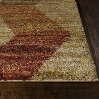 7'10" x 11'2" Polypropelene Sand Area Rug