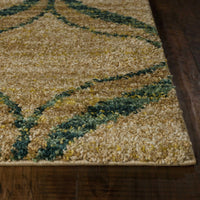 7'10" x 11'2" Polypropelene Sand Area Rug