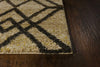 7'10" x 11'2" Polypropelene Brown Area Rug