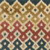 7'10" x 11'2" Polypropelene Multi Area Rug