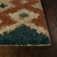 7'10" x 11'2" Polypropelene Multi Area Rug