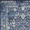 7'10" x 11'2" Polypropelene Azure Blue Area Rug