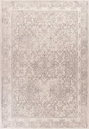 7'10" x 11'2" Polypropelene Ivory Area Rug