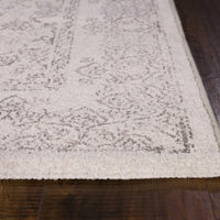 7'10" x 11'2" Polypropelene Ivory Area Rug