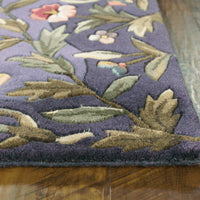 5'3" x 8'3" Wool Lavender Area Rug