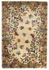 5'3" x 8'3" Wool Antique Beige Area Rug