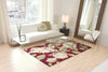 5' x 8' Wool Red Area Rug