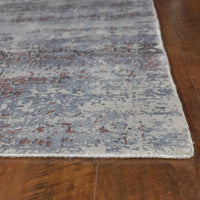 5' x 7' Viscose Slate Area Rug