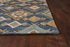 7'6" x 9'6" Wool Denim Area Rug