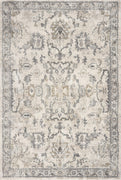 7'10" x 9'10" Polypropelene Ivory Area Rug