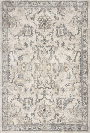 7'10" x 9'10" Polypropelene Ivory Area Rug