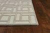 7'6" x 9'6" Wool Tan-Ivory Area Rug