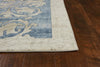 8'9" x 13' Polypropelene Teal Area Rug