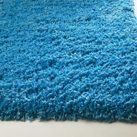 8' x 11' Polyester Highlighter Blue Area Rug